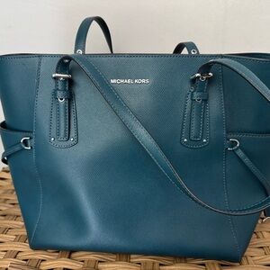 Teal Michael Kors Purse